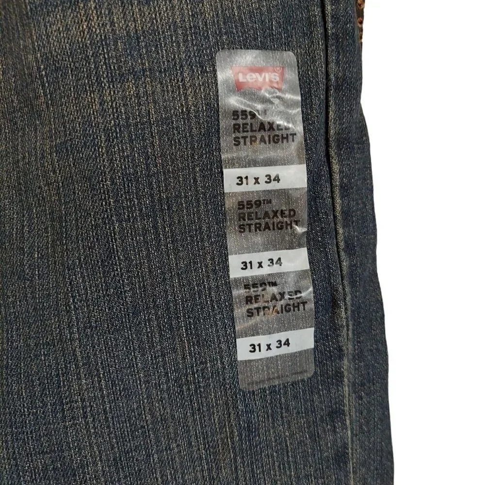 Levi's Men's 559 Relaxed Straight Fit Stretch Jeans